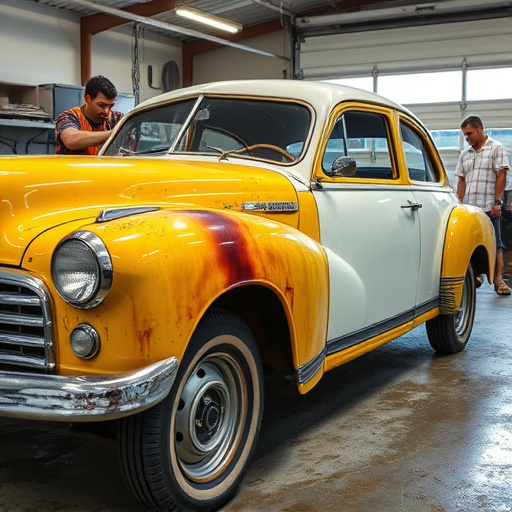 vehicle restoration process