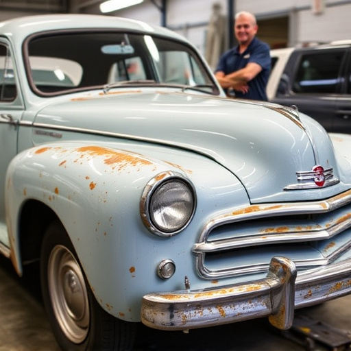 vehicle restoration process