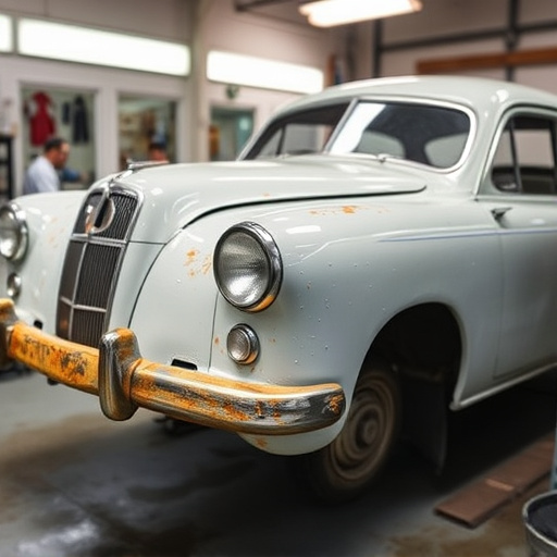 vehicle restoration process