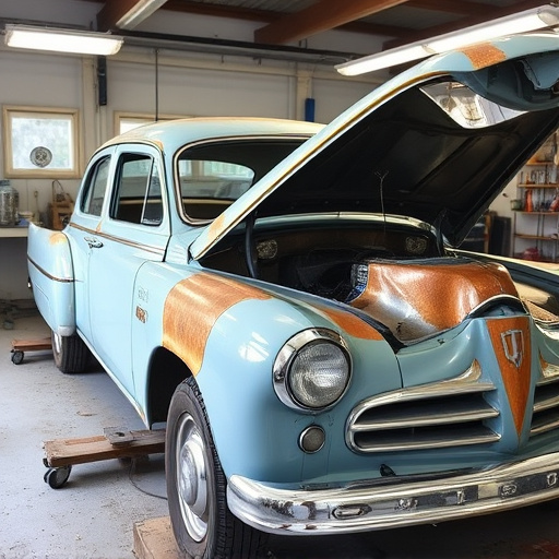 vehicle restoration process