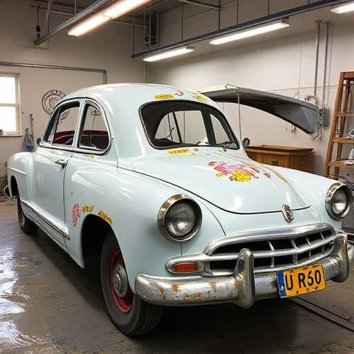 vehicle restoration process