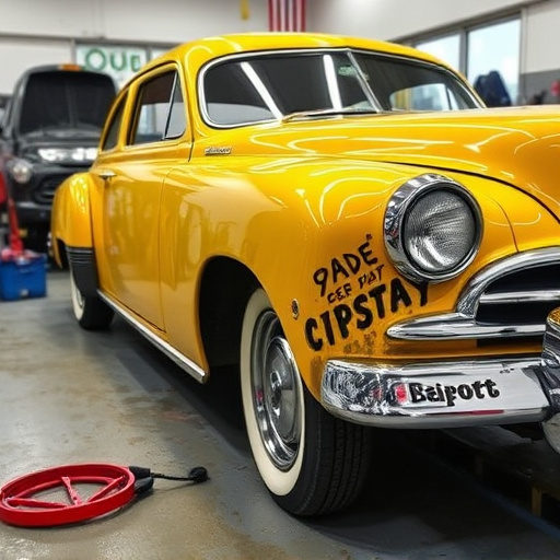 vehicle restoration process