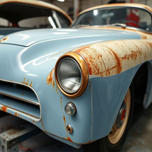 vehicle restoration process