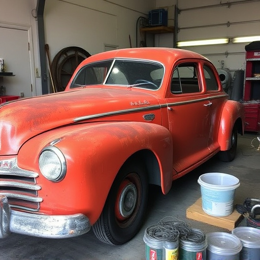 vehicle restoration process
