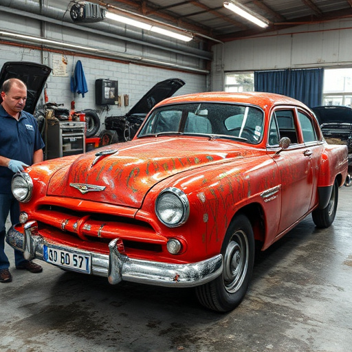 vehicle restoration process