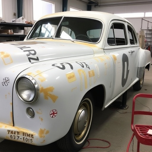 vehicle restoration process