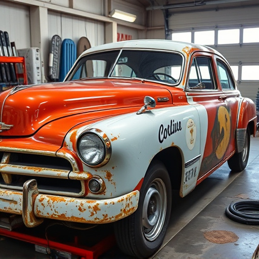 vehicle restoration process