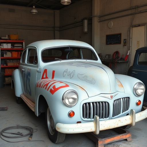 vehicle restoration process