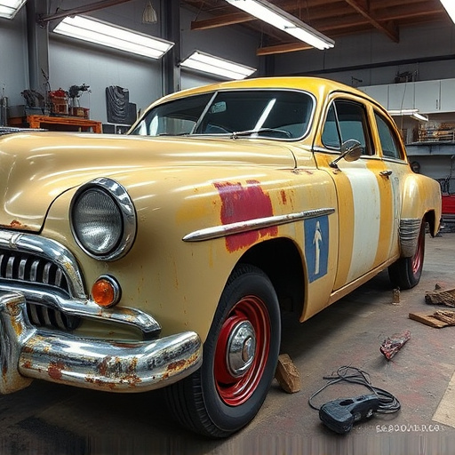 vehicle restoration process