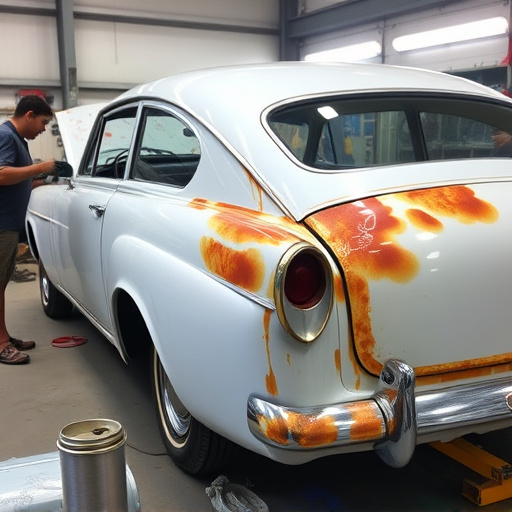 vehicle restoration process