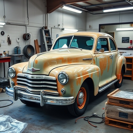 vehicle restoration process