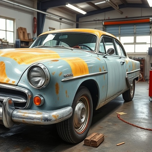 vehicle restoration process