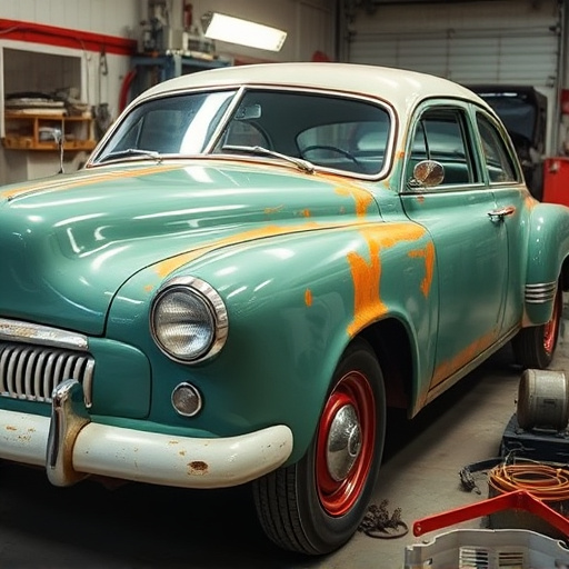 vehicle restoration process