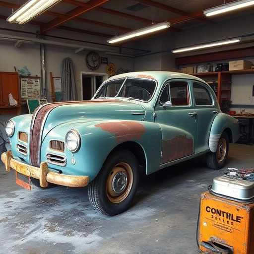 vehicle restoration process