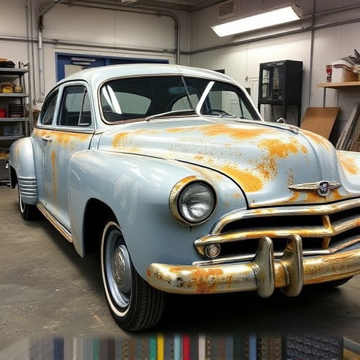 vehicle restoration process