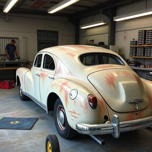 vehicle restoration process