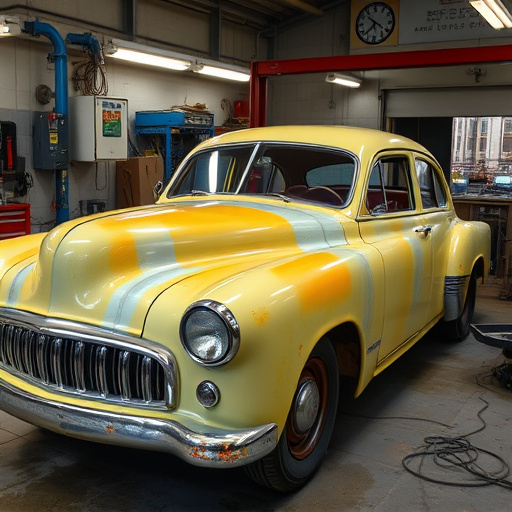vehicle restoration process