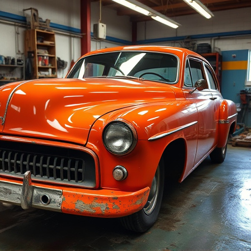 vehicle restoration process
