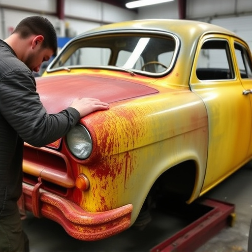 vehicle restoration process