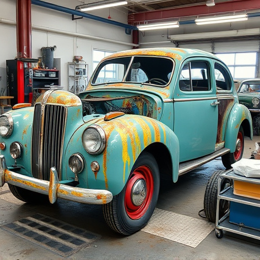 vehicle restoration process