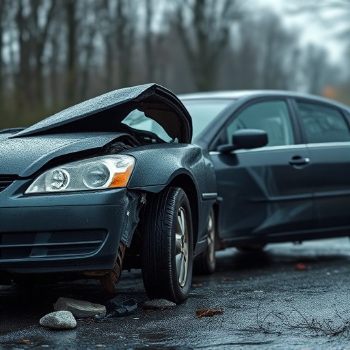 car crash damage