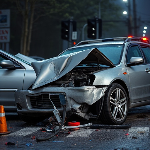 car crash damage