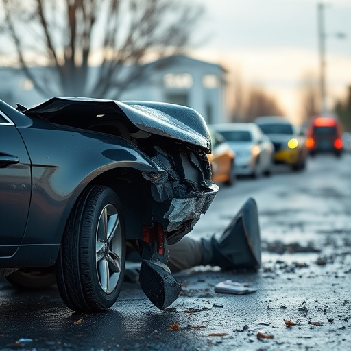 car crash damage