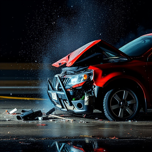 car crash damage