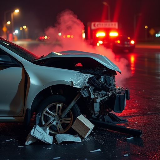 car crash damage