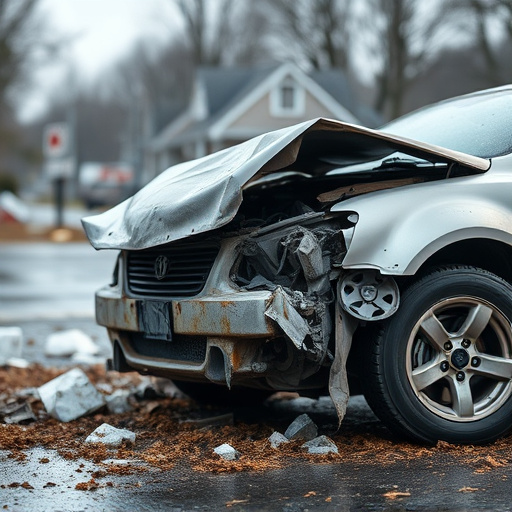 car crash damage