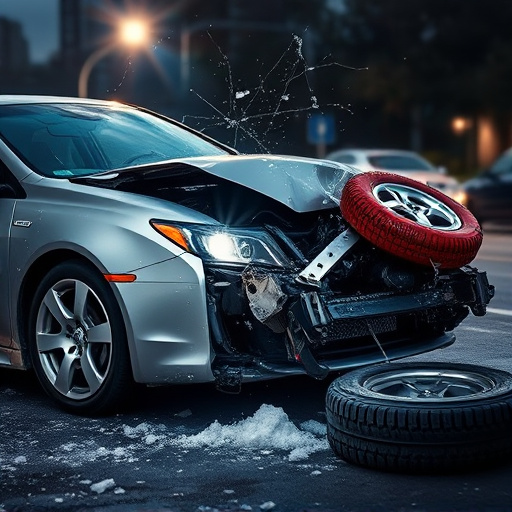 car crash damage