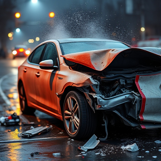 car crash damage