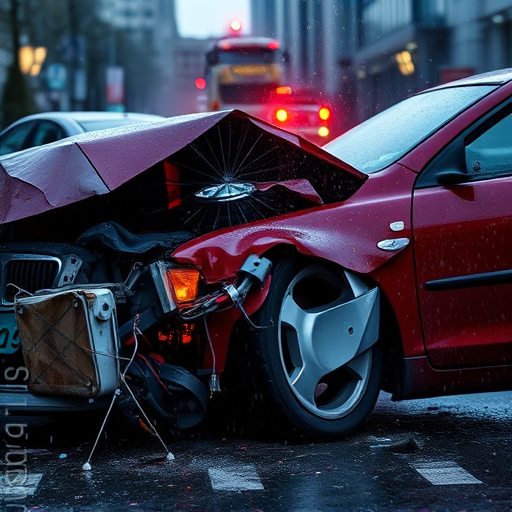 car crash damage