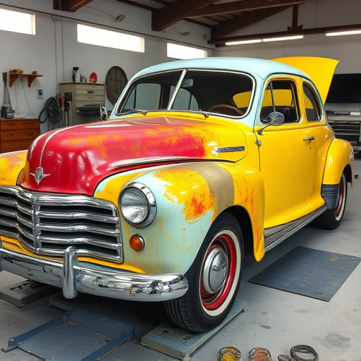 vehicle restoration process