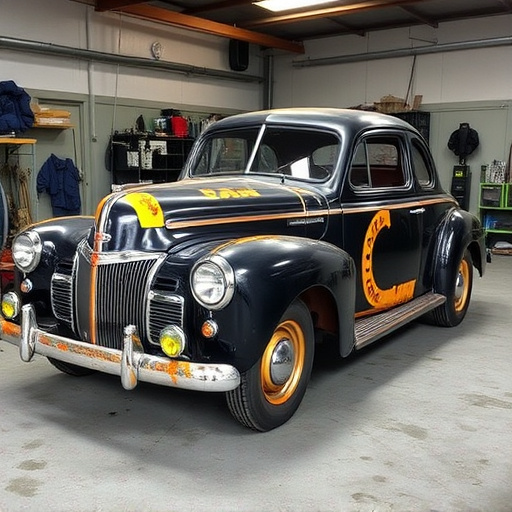 vehicle restoration process