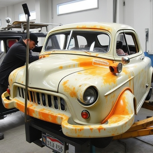 vehicle restoration process