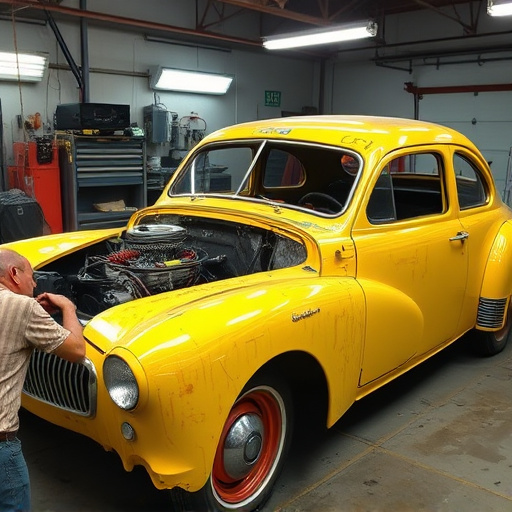 vehicle restoration process