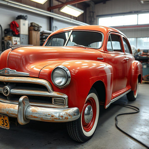 vehicle restoration process