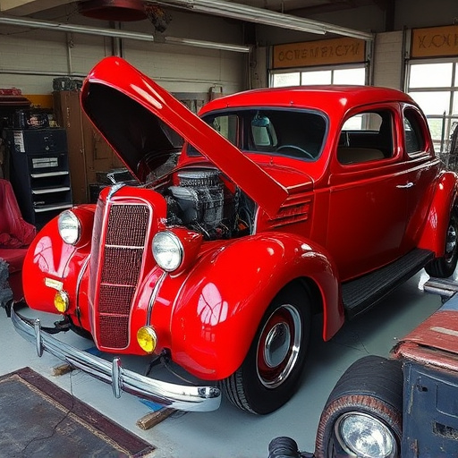 vehicle restoration process