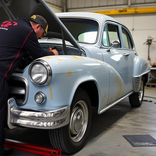 vehicle restoration process