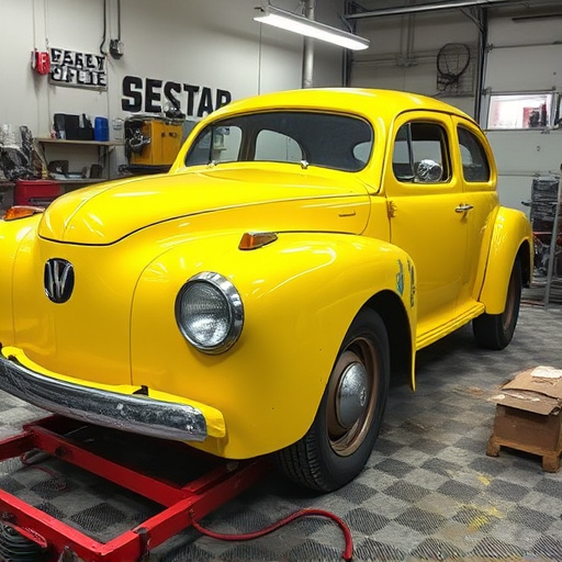 vehicle restoration process