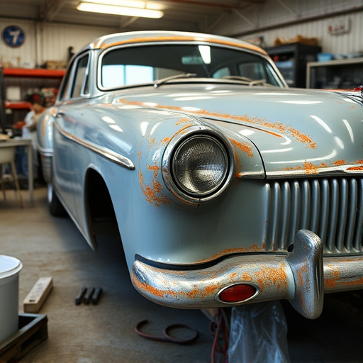 vehicle restoration process