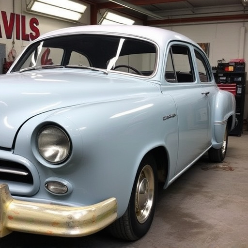 vehicle restoration process