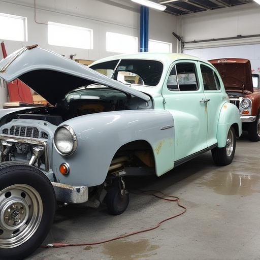 vehicle restoration process