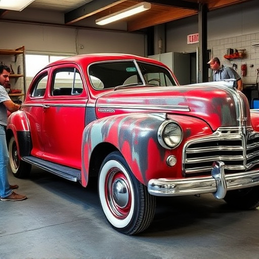 vehicle restoration process