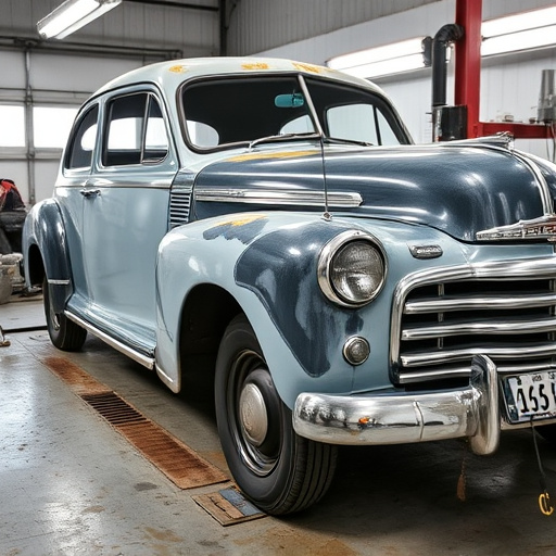 vehicle restoration process