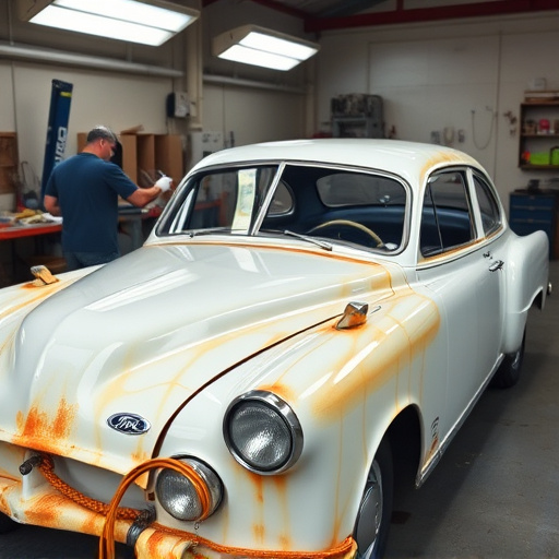 vehicle restoration process