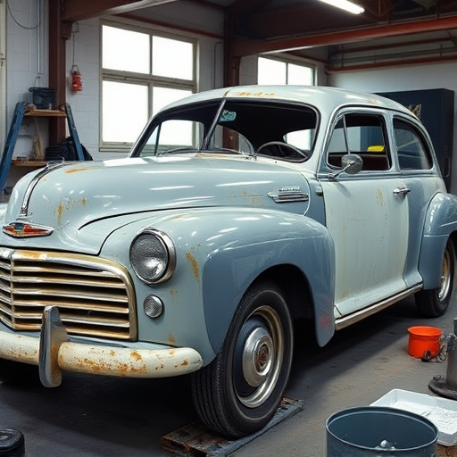 vehicle restoration process