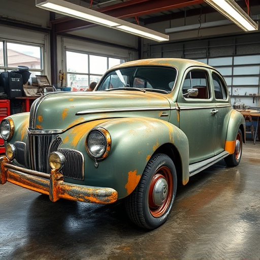 vehicle restoration process