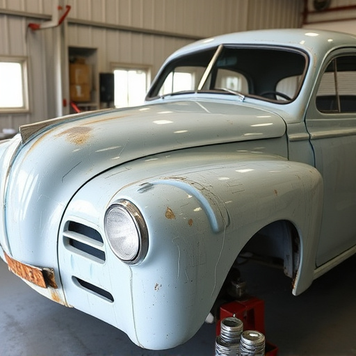 vehicle restoration process